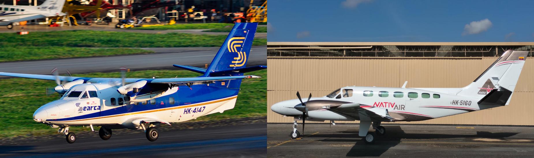 Aeronaves (Searca y Nativa air)